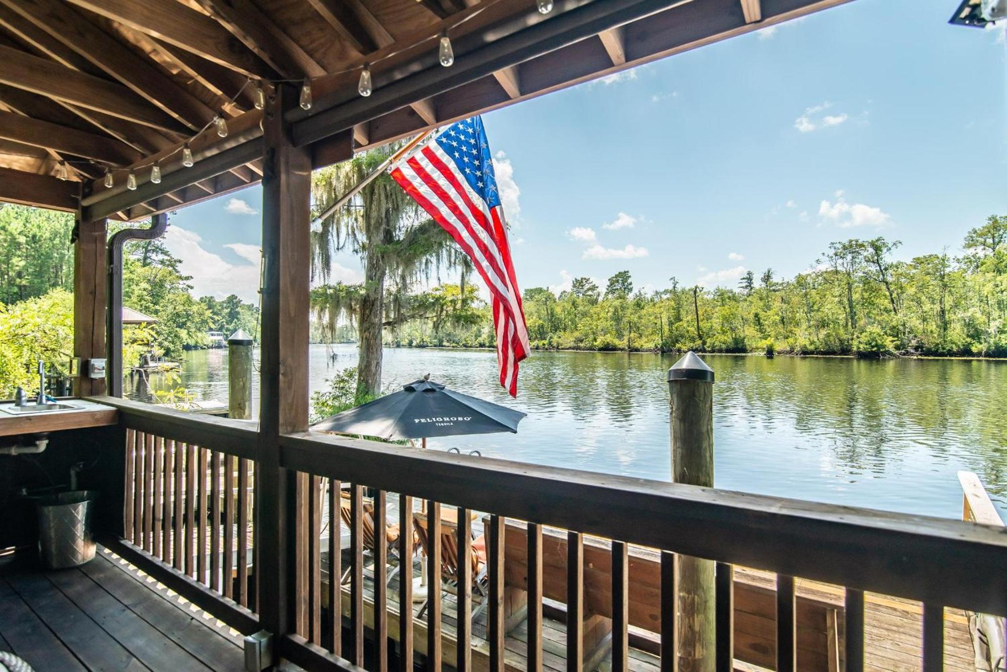 River Front House On Black River In Georgetown Sc Exterior photo