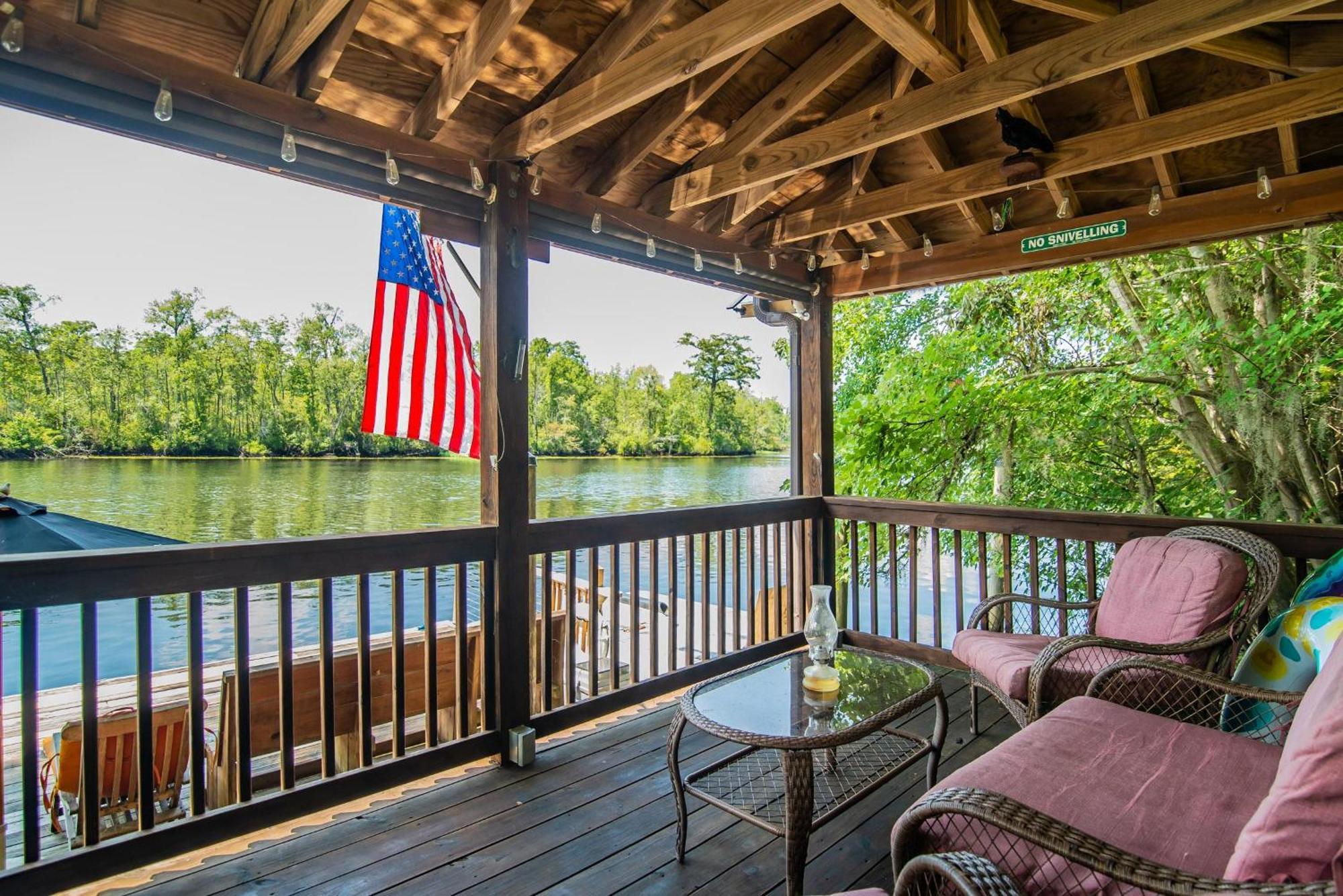 River Front House On Black River In Georgetown Sc Exterior photo